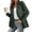 Army Green, variant on Aloohaidyvio Blazers for Women Fall Winter Elegant Blazer Jacket for Women Fashion Casual Open Front Business Pocket Suit Jacket