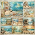thumbnail image 3 of 24 Sheets Scrapbook Paper, A5 Colored Origami Decoupage Paper Pad Pack for Art Scrapbooking Journaling Card Making Supplies, 3 of 4