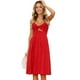 thumbnail image 3 of Vestido lencero, vestido sexy con escote en V y espalda descubierta para mujer, diseñado a medida, 3 of 7