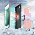 thumbnail image 2 of Hidden Series Galaxy S22 Plus Case 5G,[Heat Dissipation][No Fall-Off Kickstand] 360°Metal Ring, 15Ft Military Grade Shockproof Phone Case for Samsung Galaxy S22 Plus 6.6 Inch, Pink, 2 of 13
