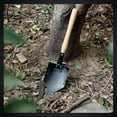 thumbnail image 3 of REDCAMP 23" Forces Spetsnaz Shovel,Tactical Entrenching Tool Hardwood Handle Shovel,Military Folding Camping Shovel for Camping Hiking Gardening Beach, 3 of 8