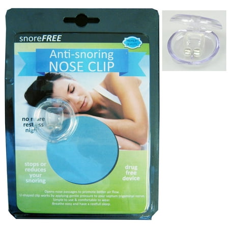 1 Stop Snore Anti Snorning Nose Clip Sleep Quiet Aid Guard Night Device Case