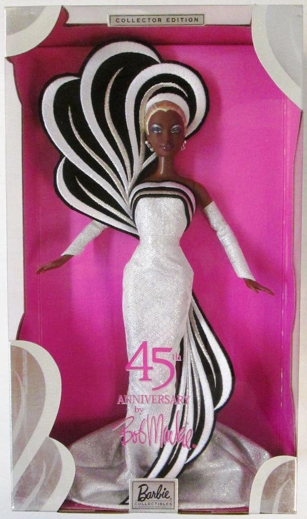 POUPÉE EN PORCELAINE Barbie Bob Mackie Charleston. Edition Limitée EUR 229,67 - FR