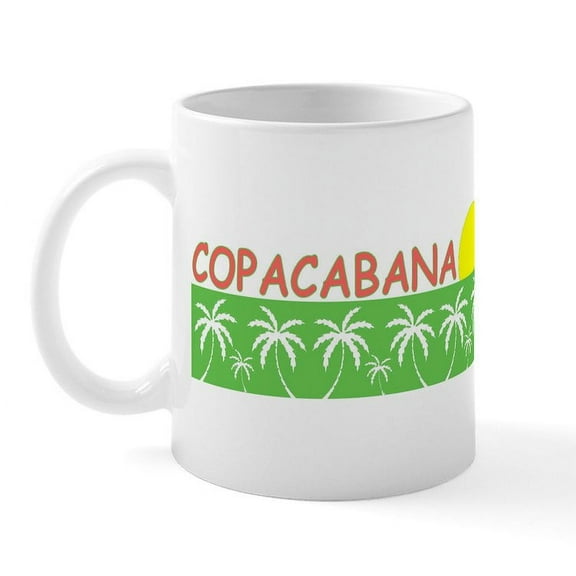 CafePress - Copacabana Mug - 11 oz Ceramic Mug - Novelty Coffee Tea Cup