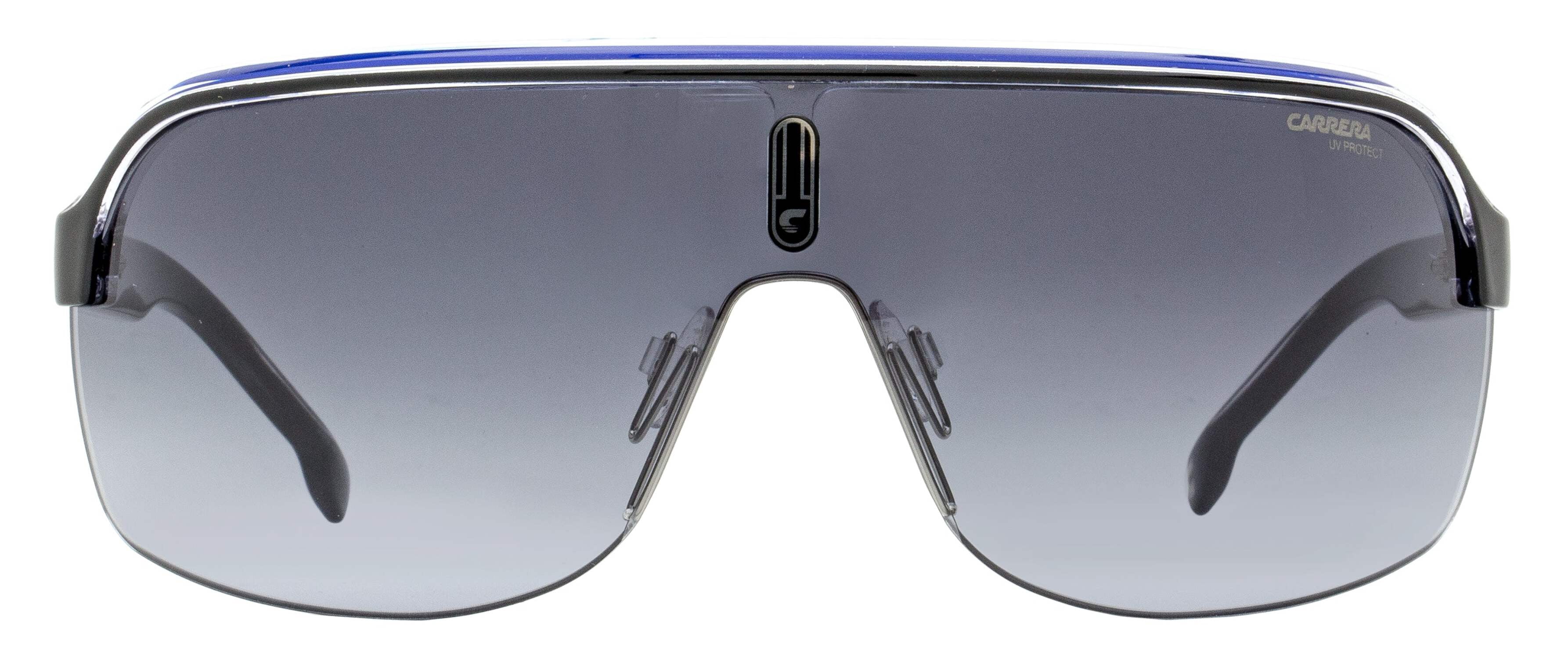 Carrera CA TOPCAR1/N Plastic Mens Wrap Sunglasses Black 99mm Adult