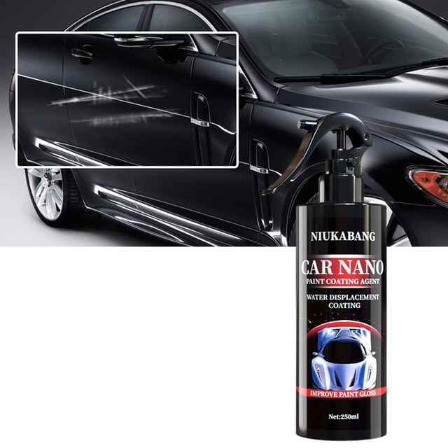 5 Pcs Automobile Ceramic Coating Spray - High Gloss Paint Protection, Scratch & Water Resistant, UV & Oxidation Shield, Easy Application, Long Lasting Finish for Cars, 250ml