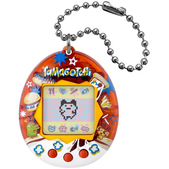 Mascota digital Tamagotchi Original Tama Yummy con cadena - 8+