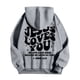 thumbnail image 4 of WILLBEST Sudaderas con Capucha para Hombre, Sudaderas Informales De Manga Larga De Gran Tamaño con Estampados Delanteros y Traseros para Uso Diario En Otoño e Invierno XGrande, 4 of 5