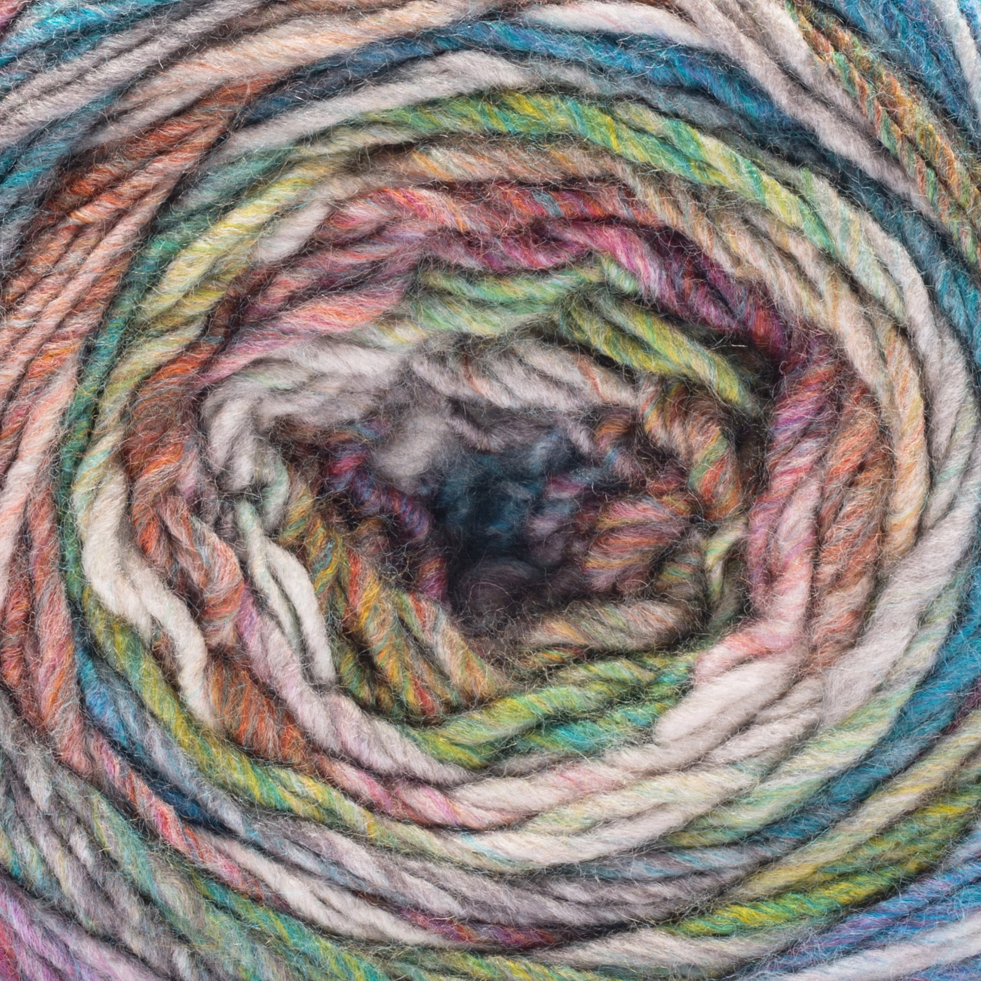 Red Heart® Roll With It Melange™ #4 Worsted (Medium) Acrylic Yarn, Moonlight Topaz 5.29oz/150g 389 Yards (3 Pack)