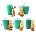 thumbnail image 3 of Milue 3D Easter Rabbit Bunny Silicone Mold Clay Soap Epoxy Mould Cake Chocolate Dessert Fondant Decorating Tools Baking Supplies, 3 of 15