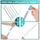 thumbnail image 3 of unbranded Poste Para Tendedero Ajustable Color Azul Ideal Para Colgar Prendas En, 3 of 8