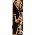 thumbnail image 3 of Indo Era Ethnic Motifs Embroidered Regular Thread Work Kurta with Salwar & Dupatta - Indian Ethnic Traditional Wear Kurta Set, 3 of 8