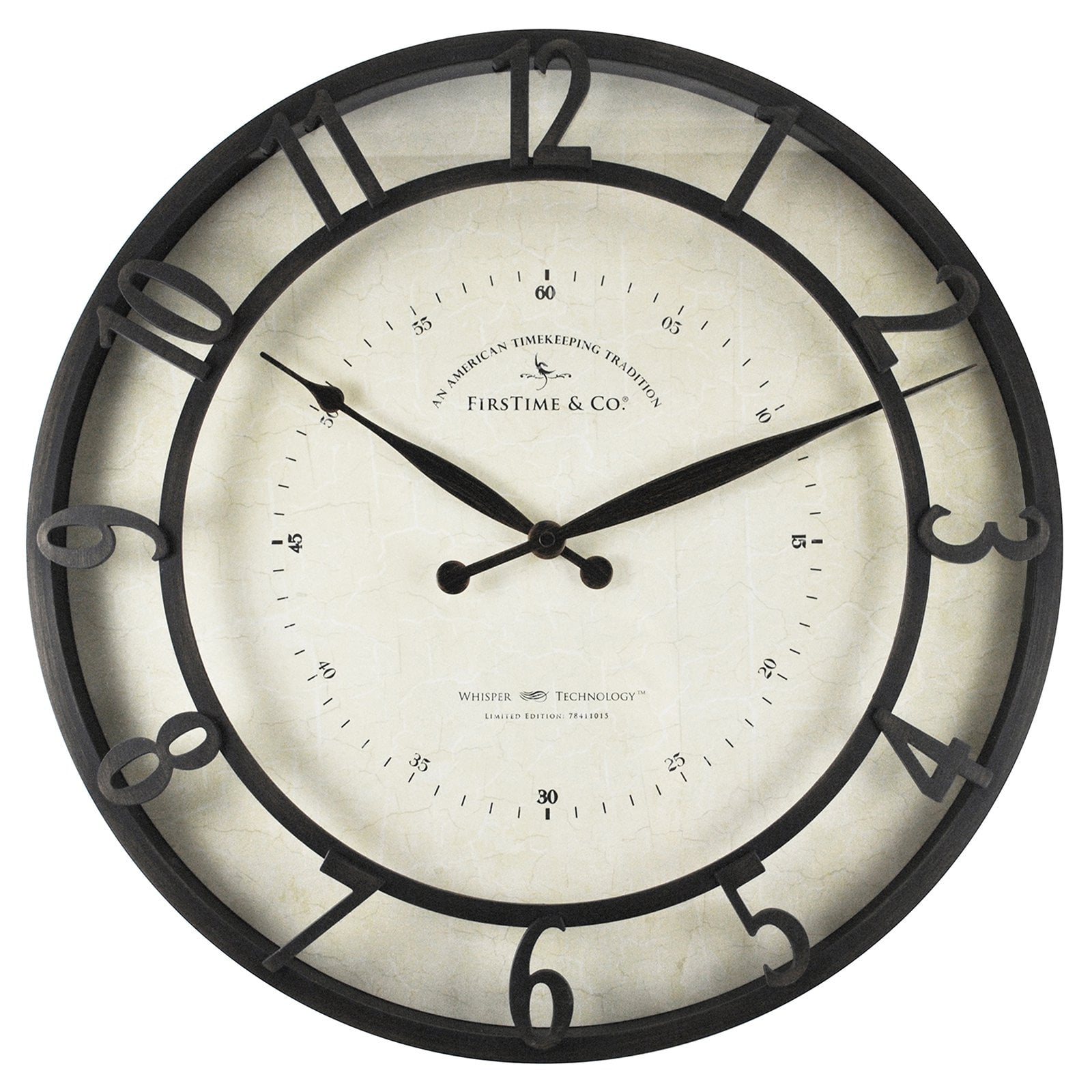 FirsTime Kensington 18 in. Wall Clock