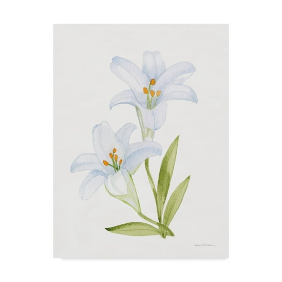 Trademark Fine Art 'Easter Blessing Flowers IV' Canvas Art by Kathleen Parr McKenna