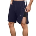 thumbnail image 1 of Xdzjlr Mens Sports Shorts,Everyday Fit With Button Spring Wear Breathable Running Shorts For Men, 1 of 4