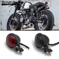 thumbnail image 2 of DINTCNC Universal Motorcycle Accessories Cruiser Modified Retro Taillight Signal Aluminum Alloy Command Light 12V Moto LED Brake Light, 2 of 7