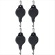 thumbnail image 3 of Polea para Plantas Colgador Retráctil Polea para Plantas Rueda de Ajustable para Plantas Colgantes en Interiores (4PCS) NEGRO, 3 of 8