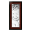 thumbnail image 2 of ArtToFrames 6" x 17" Matte mahogany Diploma Picture Frame, 6x17 inch Brown Wood Poster Frame (WOM-5108), 4 Pack, 2 of 6