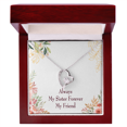 thumbnail image 1 of À Soeur pour Toujours Collier w Message Carte, 1 of 8
