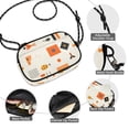 thumbnail image 3 of FORMRS Mini Crossbody Bag for Women Adjustable Rope Shoulder Casual Phone Purse, Minimalist Geometric Pattern, 3 of 7