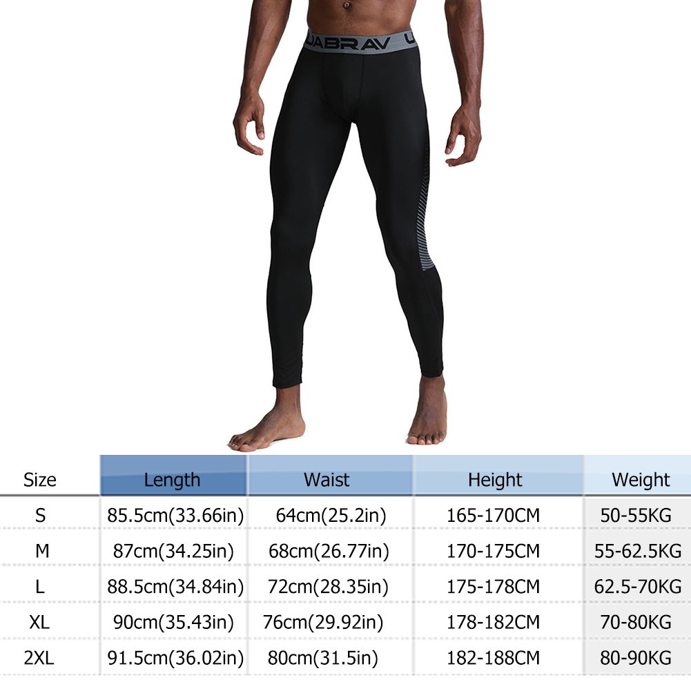 Jasmine Quick Drying Letter Print Sport Tights Men Slim Bottoming Pants Black 2xl Walmart Canada