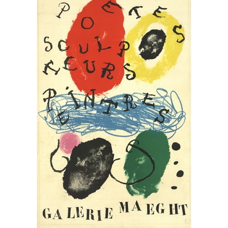 Miro Signed Lithograph - Joan Miro-Album 19, plate 17-1961 Lithograph