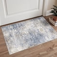 thumbnail image 4 of DEORAB 5x7 Area Rugs Low Pile Lightweight Machine Washable Non Slip Indoor for Living Room, Bedroom, Distressed Abstract Modern Blue, 4 of 6