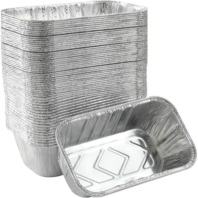 EcoNesxp 50 Pack 1 lb bread pans 1 lb bread pans standard size