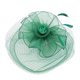 thumbnail image 3 of Sombrero de flores Jadeshay con cintas de malla y tocado de fiesta, 3 of 8