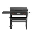 thumbnail image 1 of Daytona 2-Burner Propane BBQ Gas Griddle in Black with Hinged Lid, 1 of 9