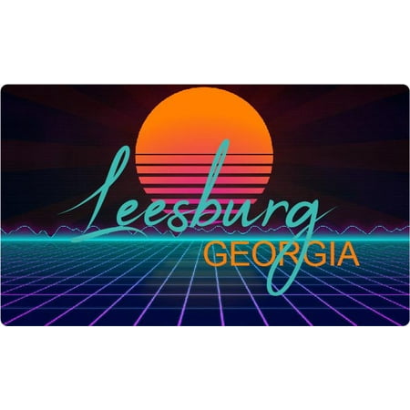 

Ringgold Georgia 4 X 2.25-Inch Fridge Magnet Retro Neon Design