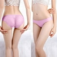 thumbnail image 2 of Hesxuno Sexy Lace Panties 1Pc Sexy Ladies Low-Rise Transparent Lace Panties Breathable Quality Underpants, 2 of 8