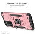 thumbnail image 5 of NIFFPD Galaxy A03S Phone Case Samsung A03S Case Magnetic Car Mount Ring Kickstand Cover Case Samsung Galaxy A03S Rose gold, 5 of 7