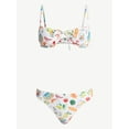 thumbnail image 5 of No Boundaries Kitschy Printed Underwire Bikini Top, Women’s, 5 of 5