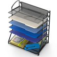 thumbnail image 2 of Simple Houseware 6-Tier Sliding File Organizer, D, 2 of 6