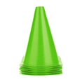 thumbnail image 1 of 2pcs 18cm Football Training Cone Plastic Soccer Cone Markers Football Marking Holder Accessory Green, 1 of 5