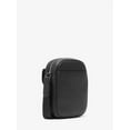 thumbnail image 3 of Michael Kors Mens Hudson Pebbled Leather Smartphone Crossbody Bag - Black, 3 of 4