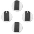 thumbnail image 1 of 4pcs Universal Burner Control Knob Gas Stove On-Off Knob Replacement Parts, 1 of 6
