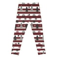 thumbnail image 4 of Utoimkio Clearance Girls Christmas Snowflake Elk Printed Stretch Leggings Soft Comfortable Ankle Length Pants Leggings for Kid Little Girls 3-8 Years, 4 of 4