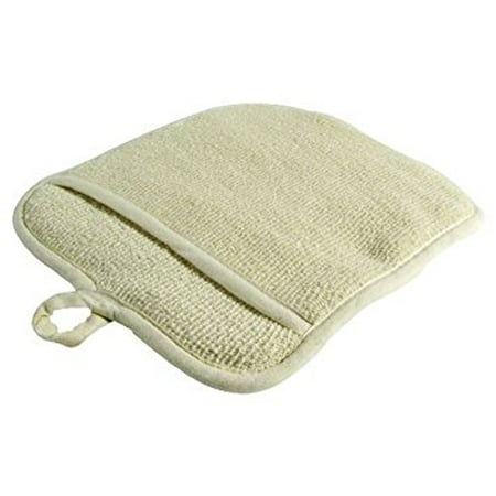 - Large Terry Cloth Pot Holders, w/Pocket, Potholders, Oven Mitts, Heat-resistant to 200, 9 x 8 Inches, Set of 3 - Beige Color