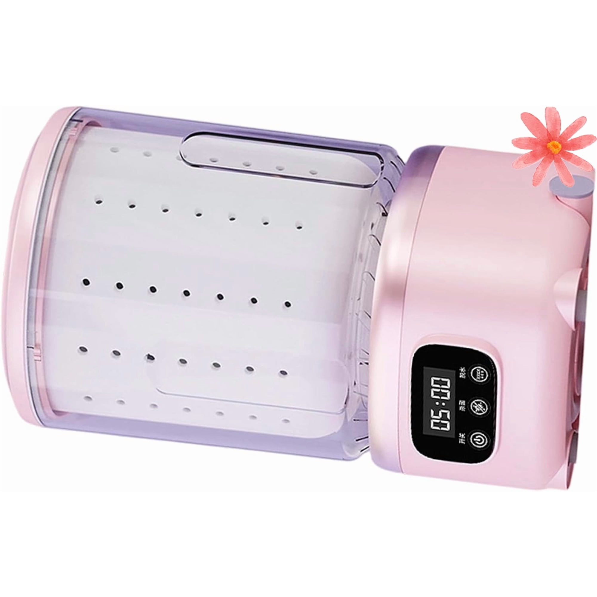 Multifunctiona Portable Washer, 2L Rechargeable Single Tub Small Dryer, Fully Automatic For Bras Underwear Socks Clothes, Dormitory Apartment Travel