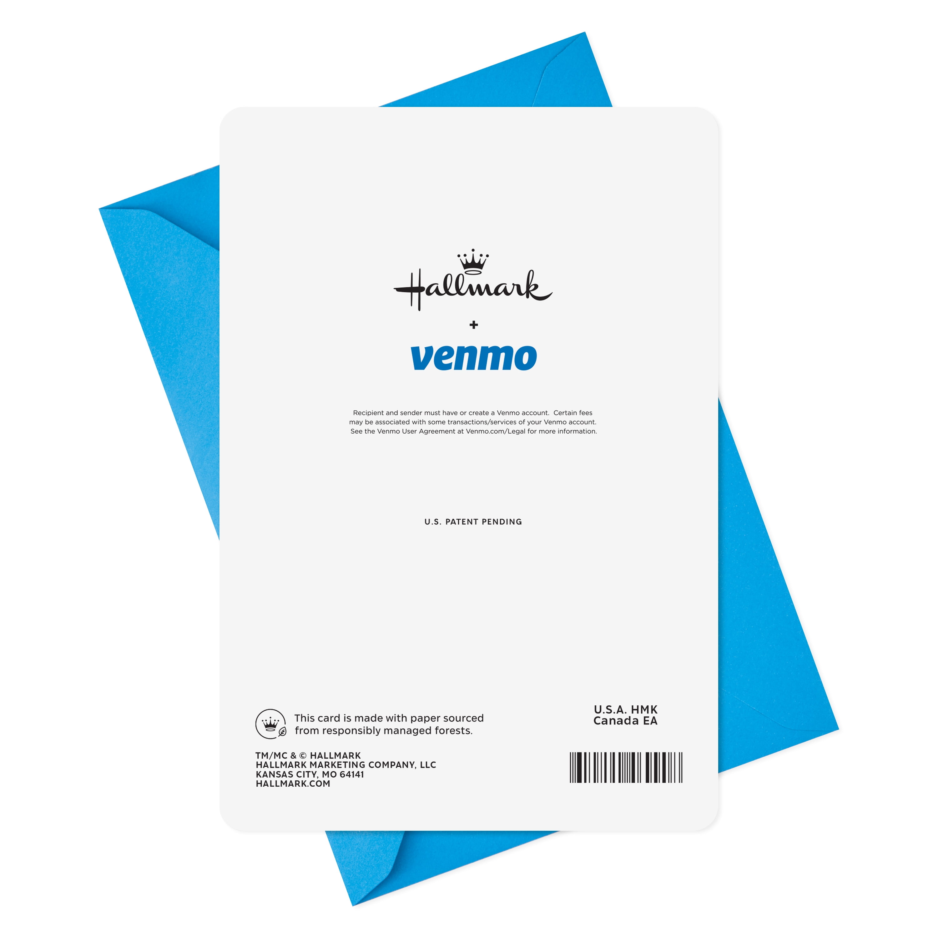Hallmark And Venmo Congratulations Greeting Card ("Yes, Hell Yes")