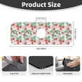 thumbnail image 2 of Vsdgher Strawberry Kitchen Sink Splash Guard Faucet Mat -1 PC Super Absorbent Fast Drying Mat Sink Gadgets-Splash, Bathroom,Sink Mat,(15" X 5.5" ), 2 of 7