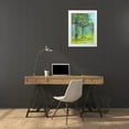 thumbnail image 3 of Chaney, Alan 15x18 White Modern Wood Framed Museum Art Print Titled - Trees in Spring, 3 of 4