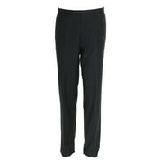 Michael Kors Black Solid Creased Dress Pants 34W