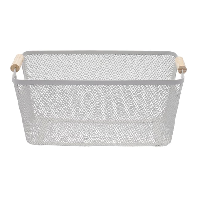 Gaveta De Metal Home Home Gris 15X36.5X23 Cm