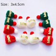thumbnail image 1 of Mini gorro de Papá Noel, bufanda de Navidad, gorro nuevo, bufanda, piruleta, botella de vino, bricolaje, fiesta de Navidad, decoración de mesa de cena para el hogar, 10 Uds./20 piezas Uds., 2024, 1 of 4