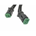 thumbnail image 3 of 2 X New Y-Shape Dual Outputs Deutsch Fog Lights Adapter Connectors For Acura RDX, 3 of 4