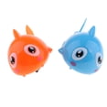 thumbnail image 2 of Juguete de cuerda de dibujos animados de tirón aleatorio, animales de tiburón, para niños, juguetes mecánicos, CUTICAT Wind Up Toy Shark, 2 of 8