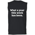thumbnail image 1 of What A Year This Week Has Been Adult Sleeveless Tee, 1 of 2